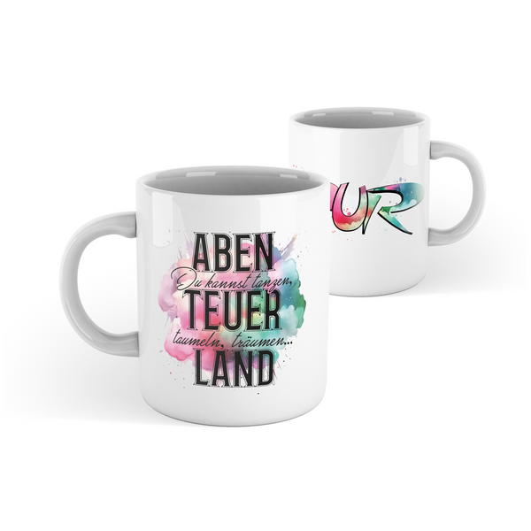 Pur - Aquarell Abenteuerland (Tasse)