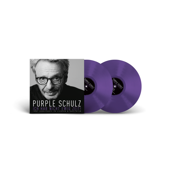 Purple Schulz - Ich hab nicht ewig Zeit! Fünf Jahrzehnte in Liedern & Raritäten (Limited Coloured Purple Bio-Vinyl 180gr)