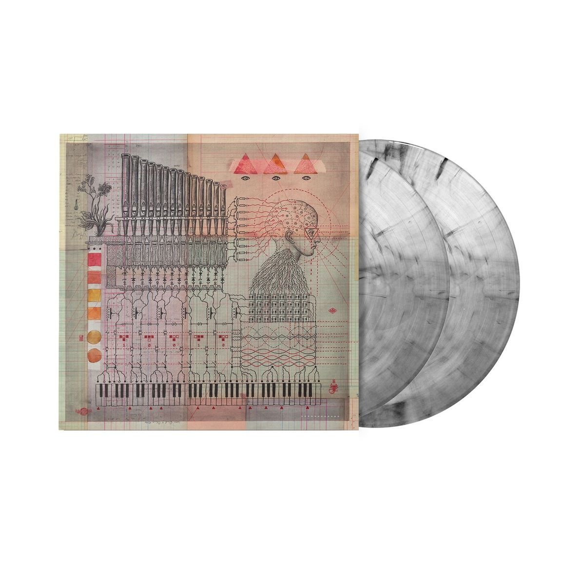 Puscifer Existential Reckoning: Rewired Clear & White Smoke Vinyl LP 458827