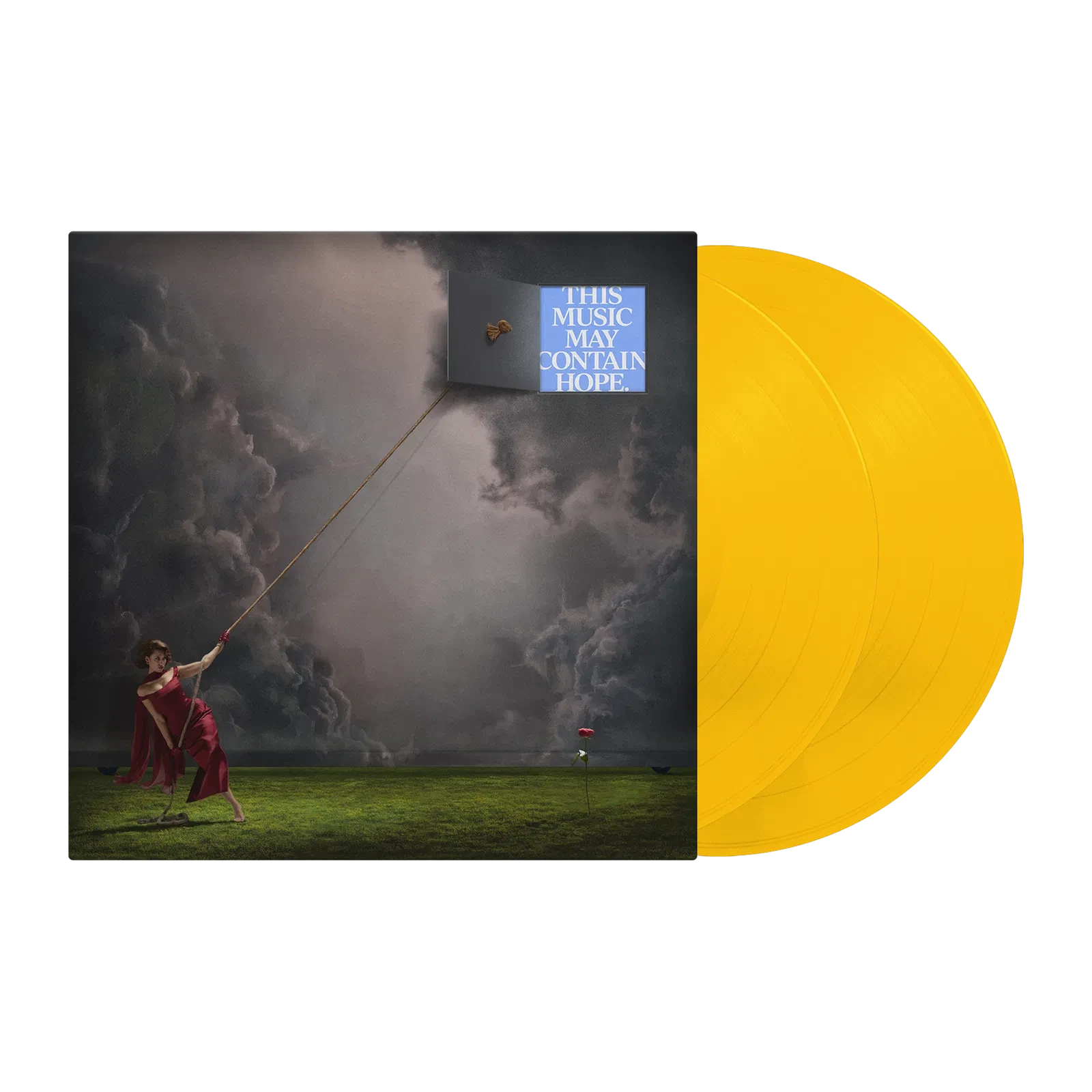 RAYE This Music May Contain Hope Yelow Vinyl 2LP - Gatefold 439347