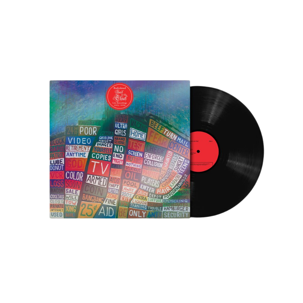 Radiohead Hail To The Thief (Live Recordings 2003-2009) Black Vinyl LP 447216