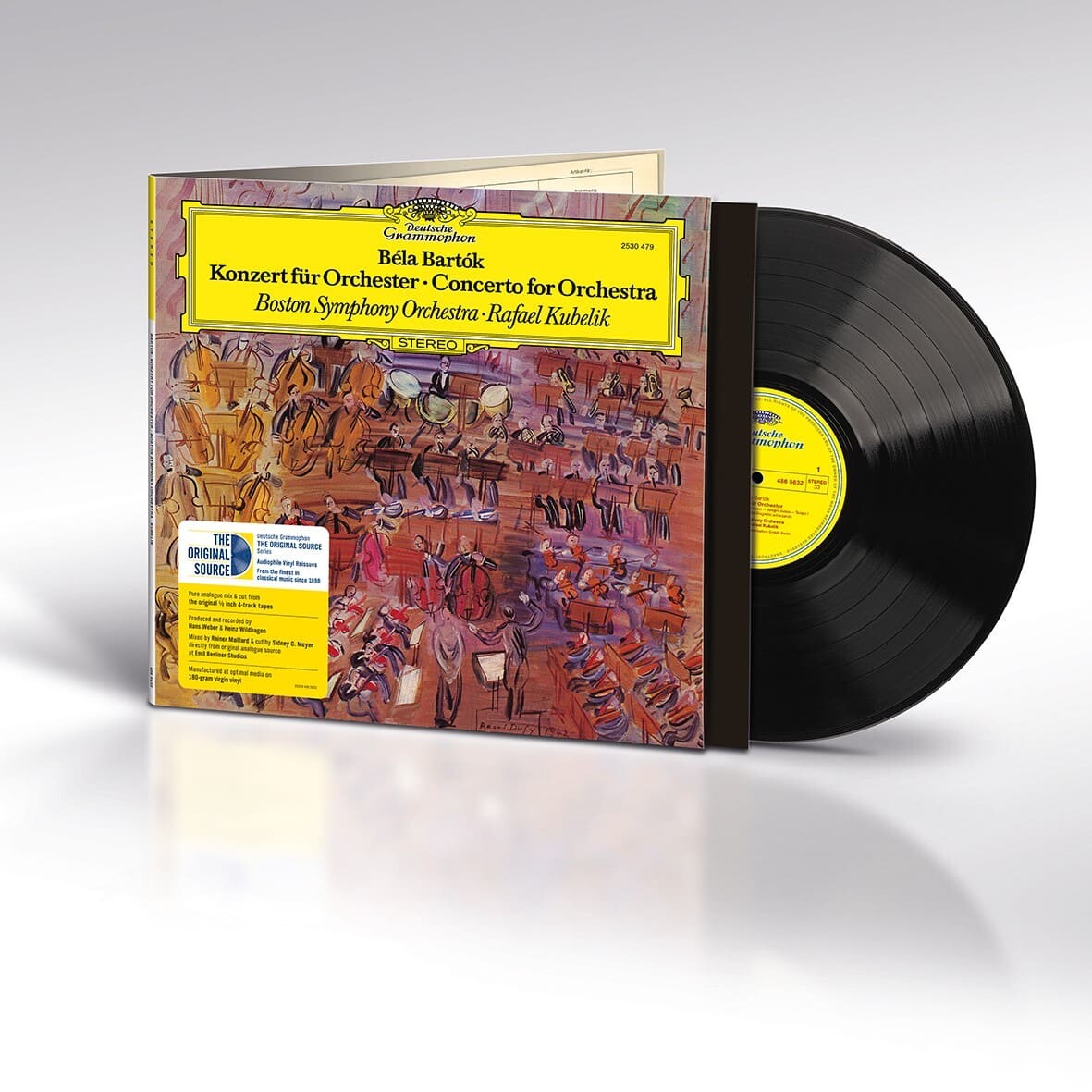 Rafael Kubelik & Boston Symphony Orchestra Bartók: Concerto for Orchestra Original Source Vinyl 344976