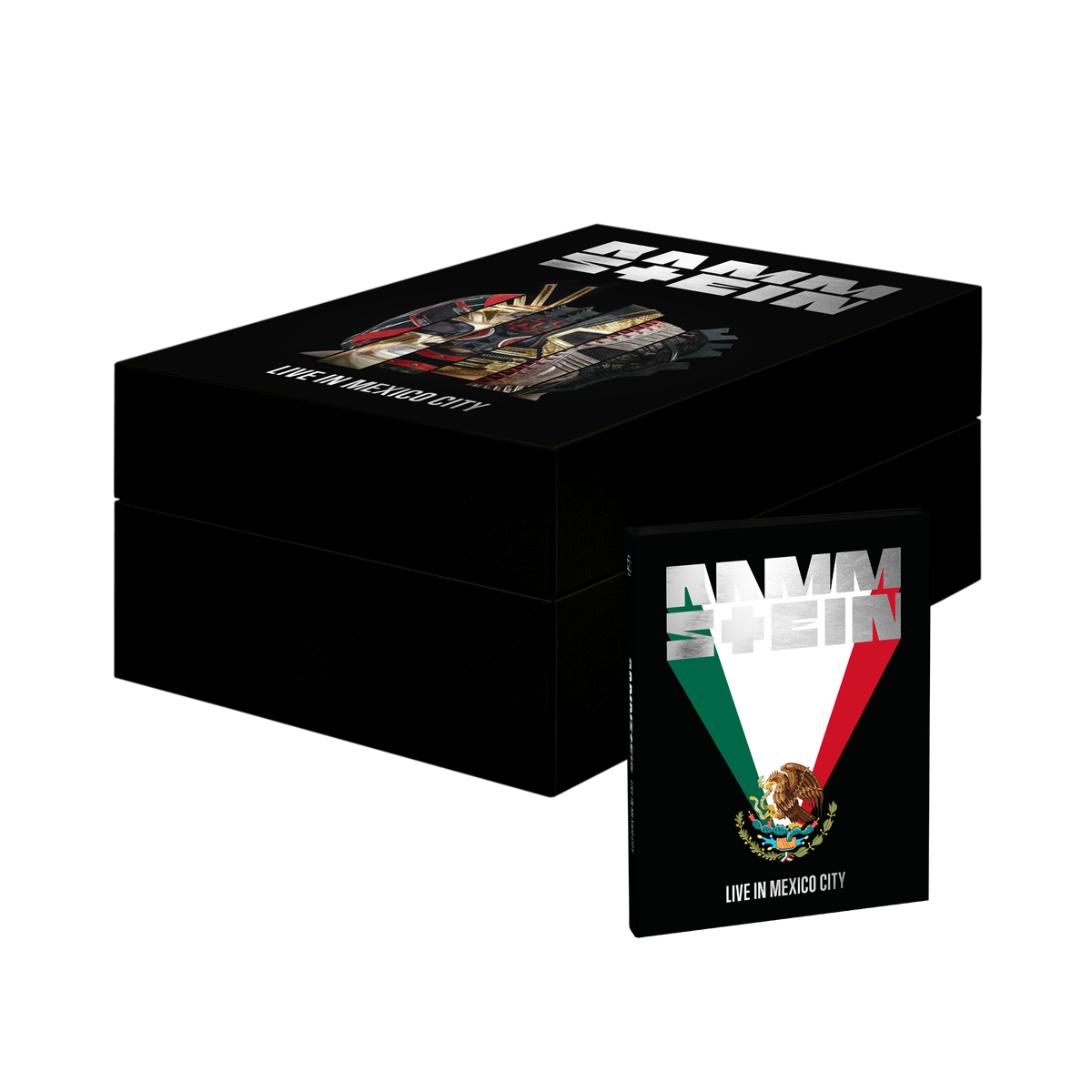 Rammstein Live in Mexico City  Ltd. Lucha Libre Head & Mask Edition Box Set 460513
