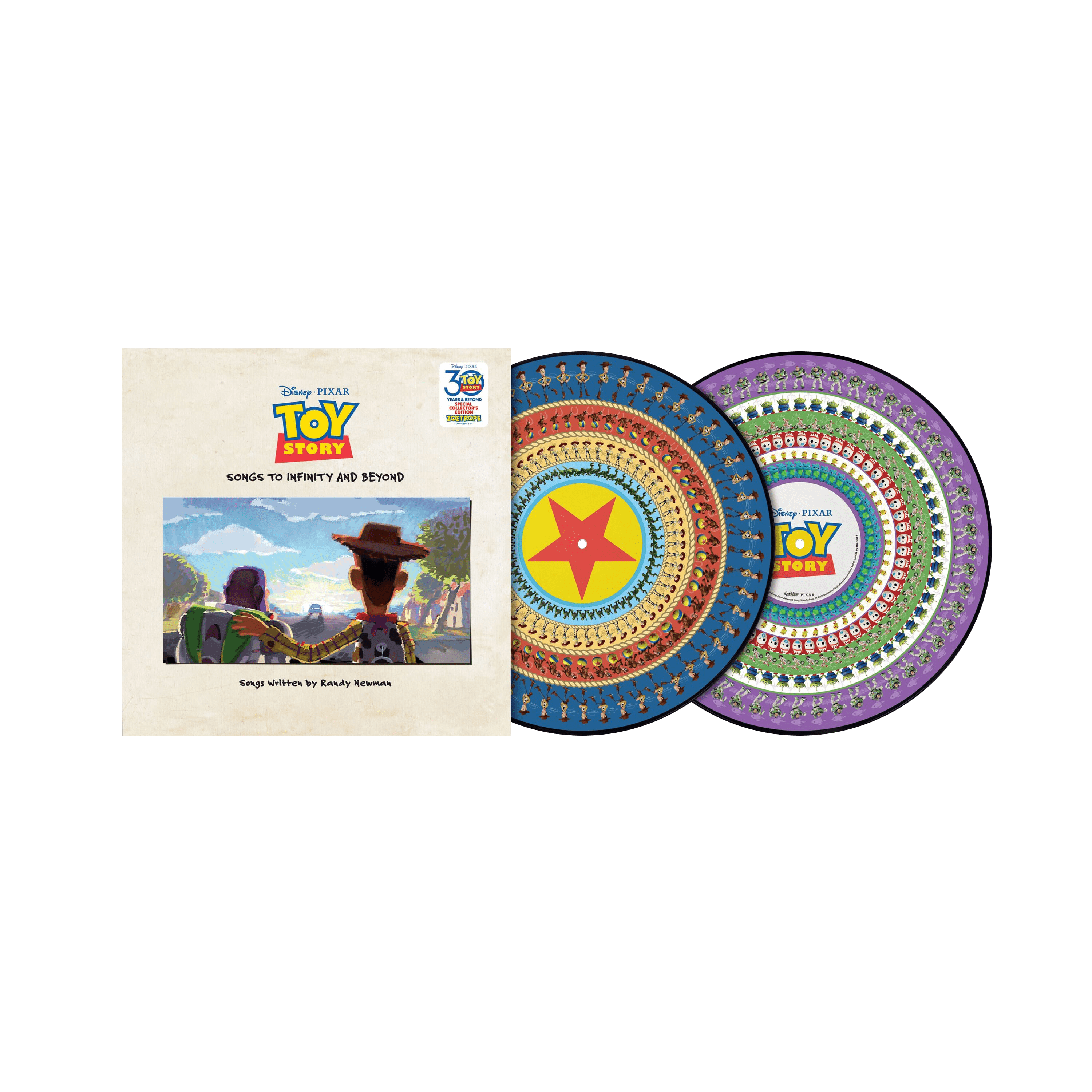 Randy Newman Toy Story: Songs to Infinity and Beyond Zoetrope Vinyl 416650