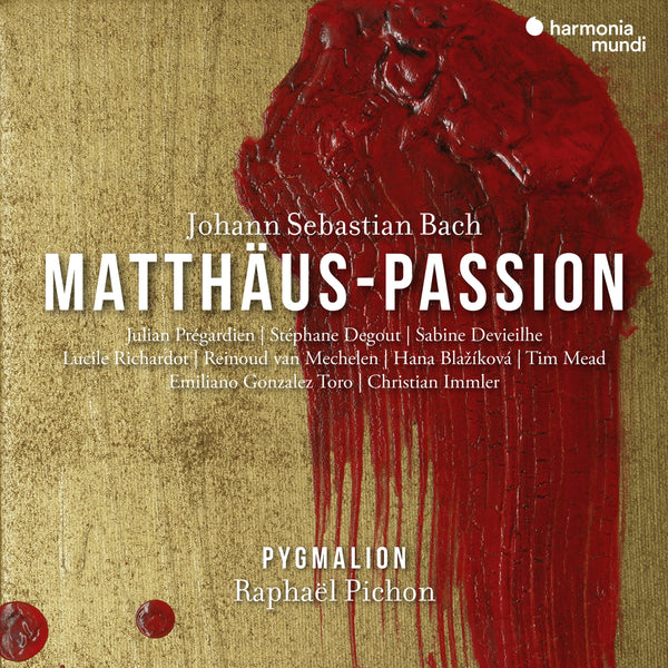 Raphaël Pichon, Ensemble Pygmalion - Matthaüs-Passion, BWV.244 (3CD)