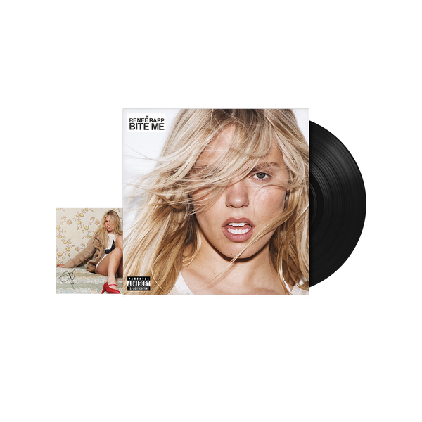 Reneé Rapp - BITE ME (Black Vinyl + Signed Art Card)