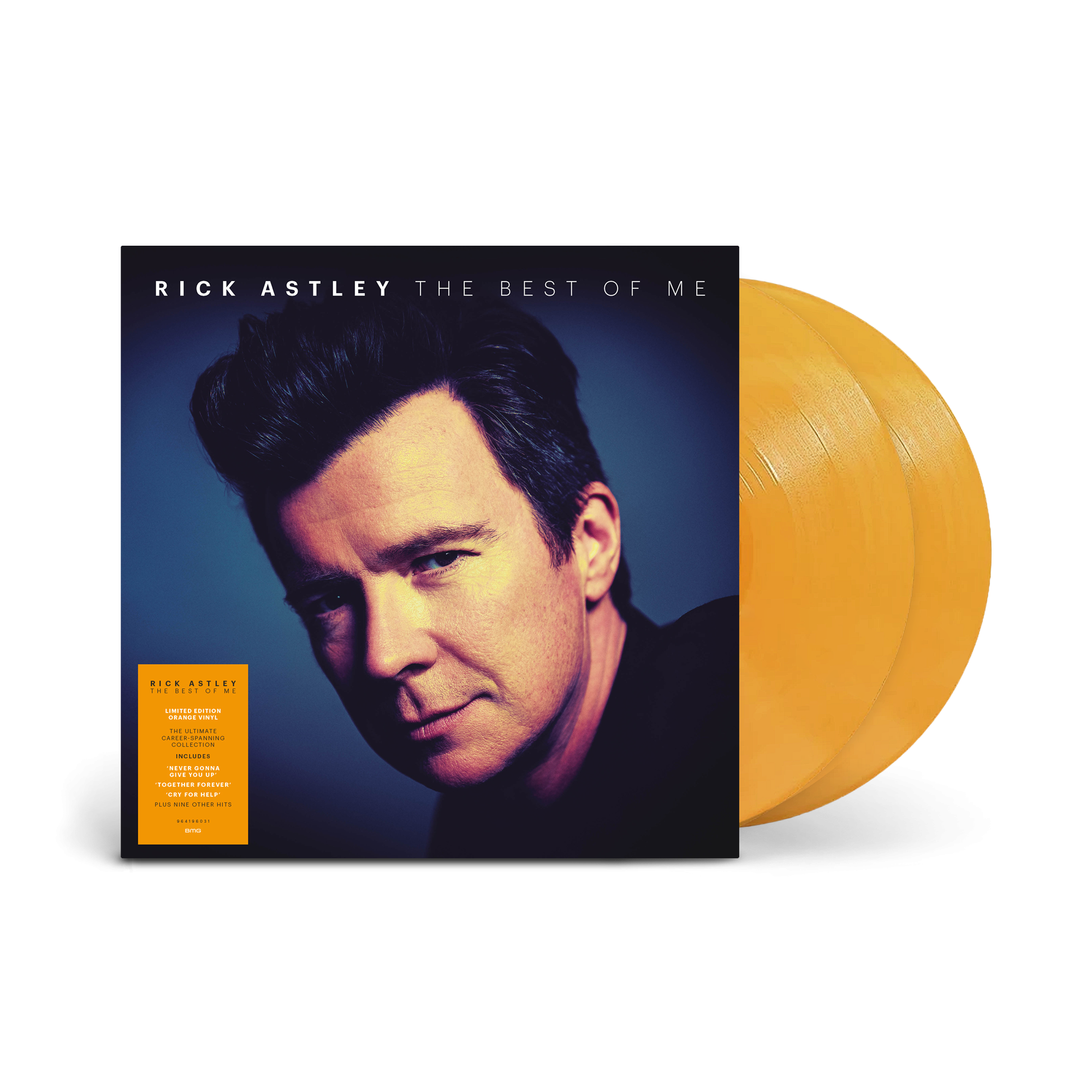 Rick Astley The Best Of Me Limited Orange Vinyl LP 425198