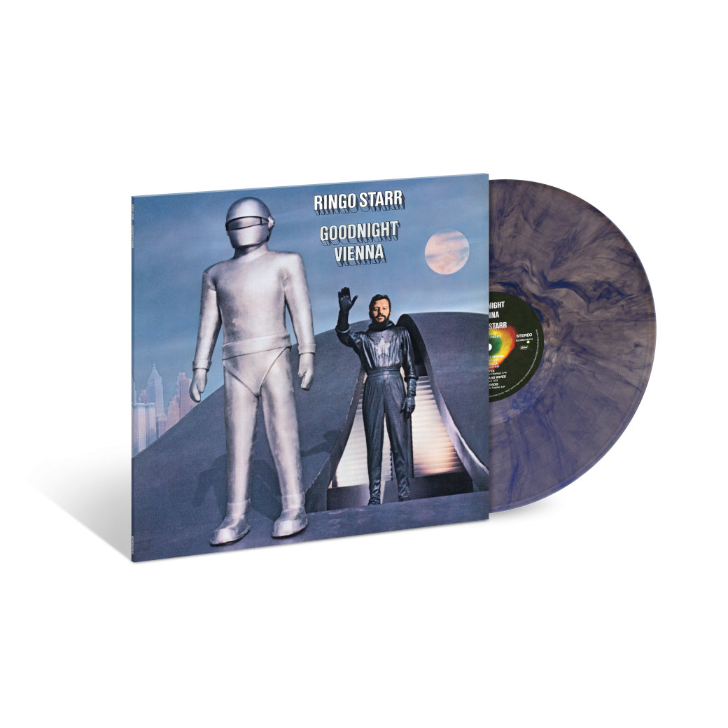 Ringo Starr Goodnight Vienna Psychedelic Waves Color LP 423132