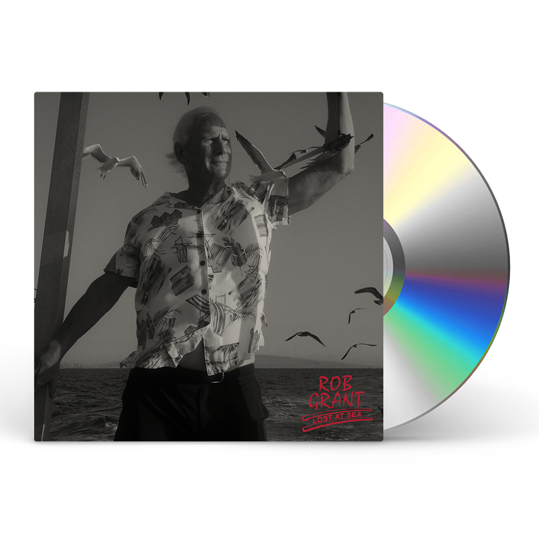 Rob Grant Lost At Sea CD + Signed Card 278630