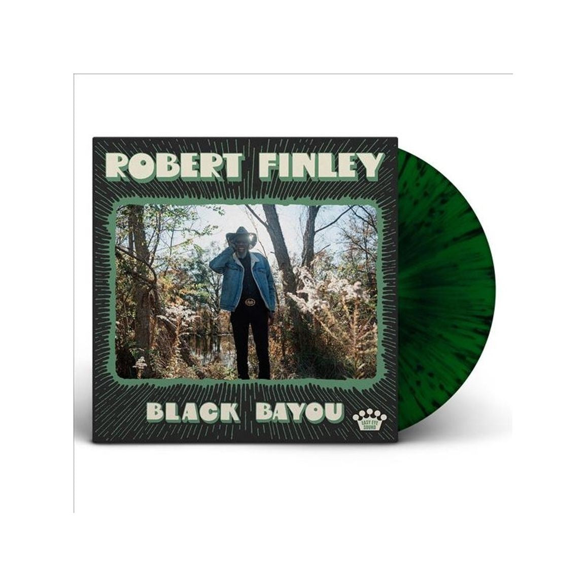 Robert Finley Black Bayou Limited Light Green Splatter Vinyl LP 429832