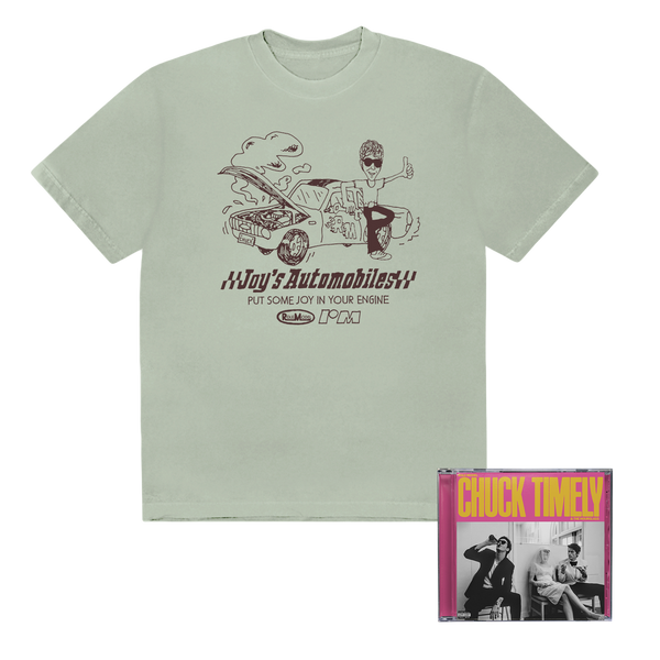 Role Model - Chuck Timely & the Hourglass (CD + Joy's Automobiles Tee INTL Bundle)