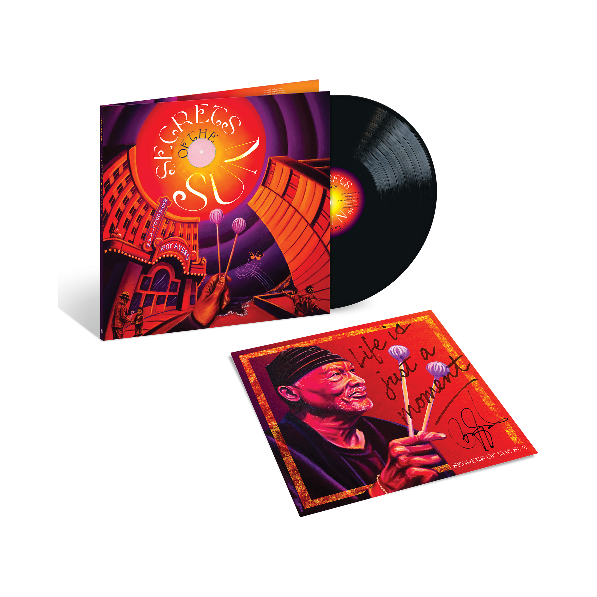 Roy Ayers Secrets Of The Sun Ltd. Ed. LP + Litho-Print 426198