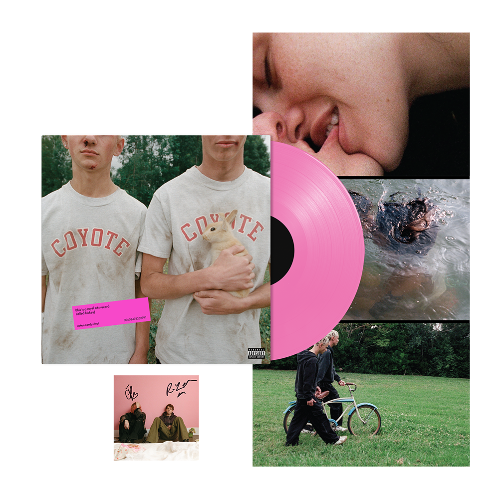 Royel Otis (hickey) cotton candy vinyl + signed artcard Exclusive Vinyl + Signed Artcard 416790