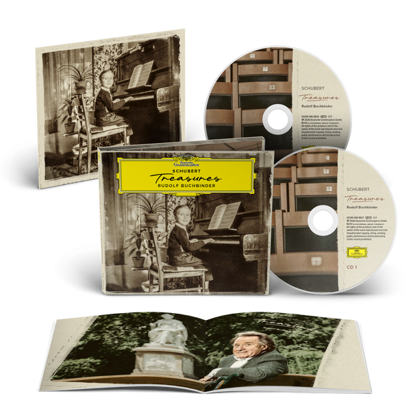 Rudolf Buchbinder - Schubert: Treasures (2CD Digipack + signierte Artcard)