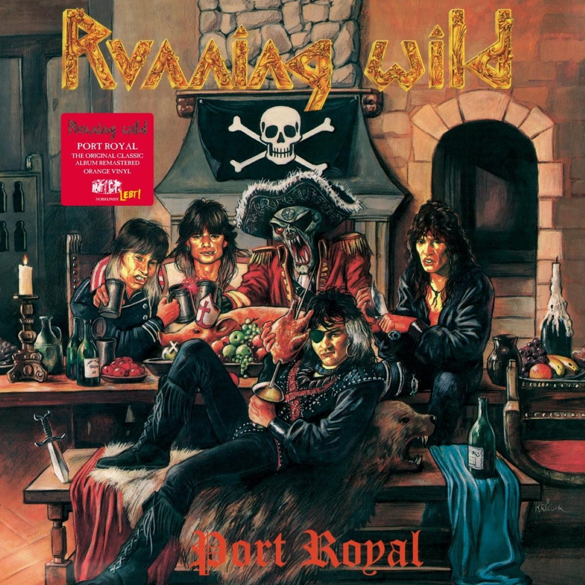 Running Wild Port Royal (Ltd.Orange Version) Vinyl 426498