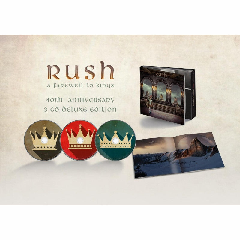 Rush A Farewell To Kings 3CD Deluxe 162941