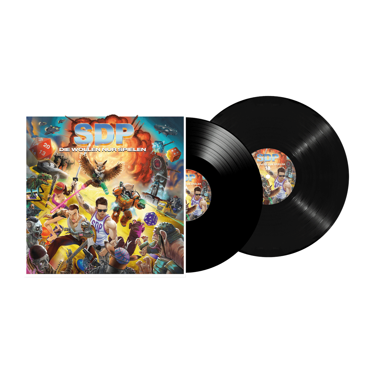 SDP Die Wollen Nur Spielen 2LP 428592