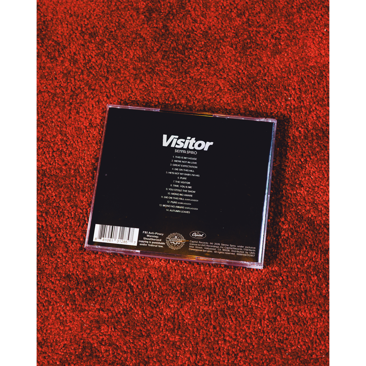 SIENNA SPIRO Visitor (Deluxe Unplugged) Exclusive Alt Cover CD 463749