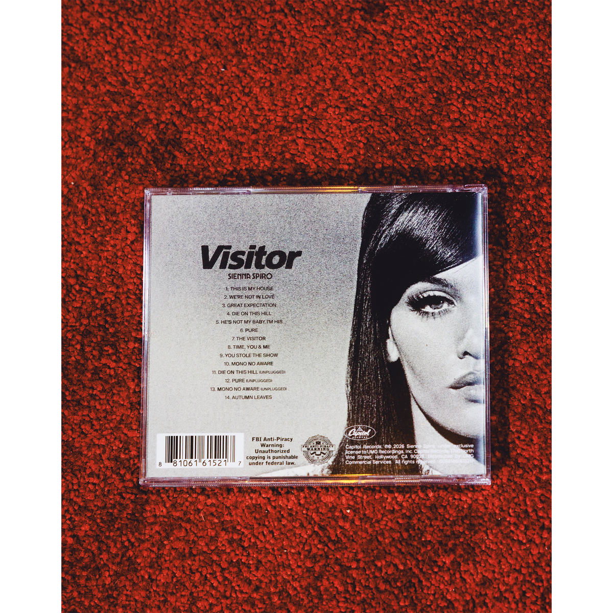 SIENNA SPIRO Visitor (Deluxe Unplugged) Exclusive CD 463755