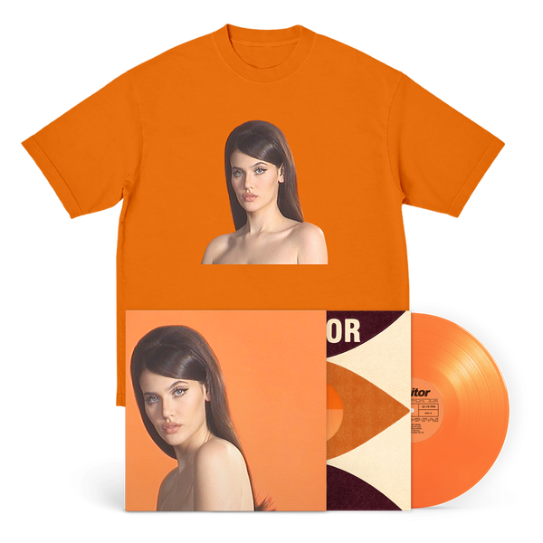 SIENNA SPIRO - Visitor (Store Exclusive Orange Vinyl + Visitor Cover Tee Bundle)
