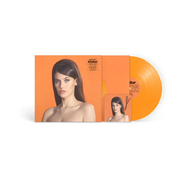 SIENNA SPIRO - Visitor (Tangerine Vinyl + Signed Art Card )