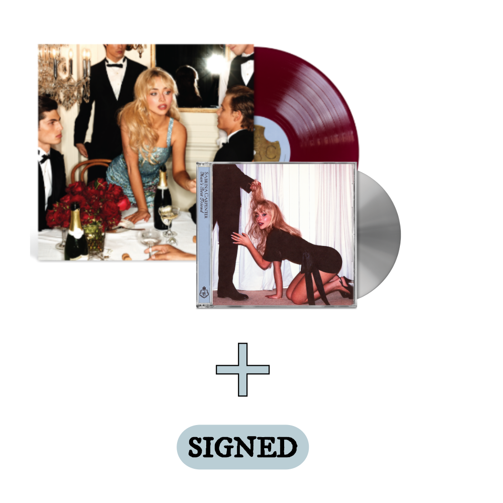 Sabrina Carpenter Man's Best Friend Bonus LP + Std CD + signed CD insert  419264