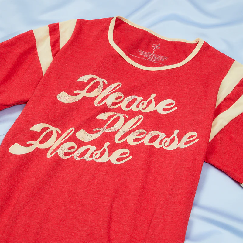 Sabrina Carpenter Please Please Please Ringer T-Shirt Ringer T-Shirt 374087