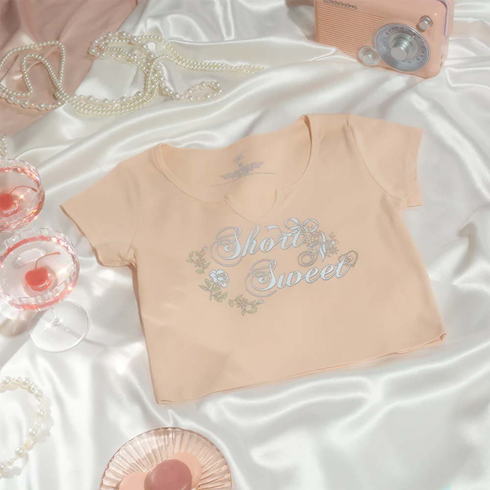 Sabrina Carpenter Short n' Sweet Baby Tee Baby Tee 398374