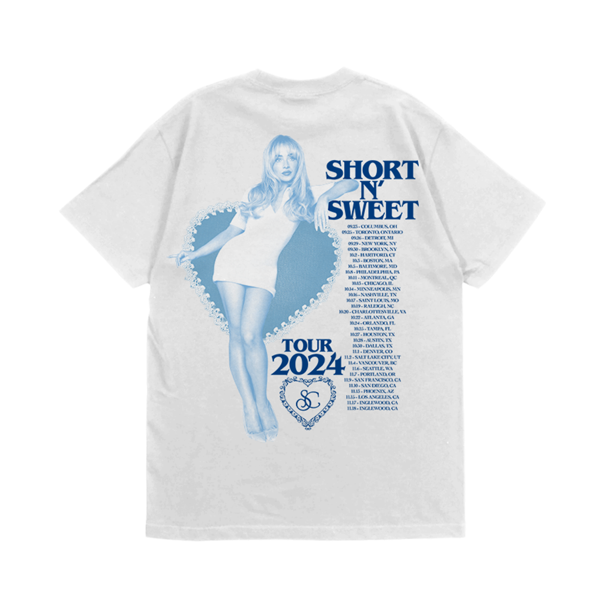 Sabrina Carpenter Short n' Sweet Tour Is So Nice Tee T-Shirt 382085