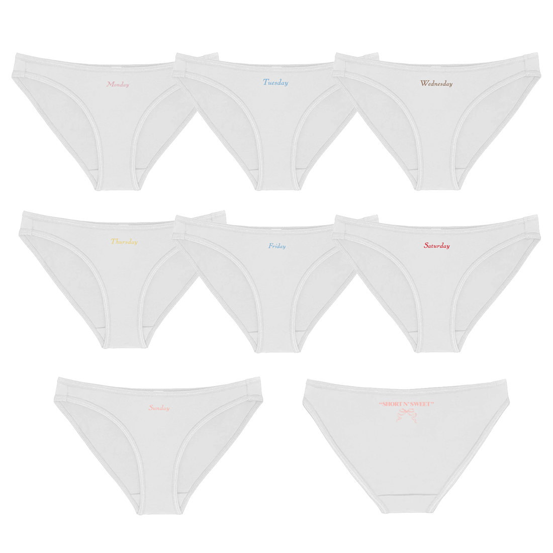 Sabrina Carpenter Short n' Sweet Unterwäsche Set Unterwäsche Set 369557