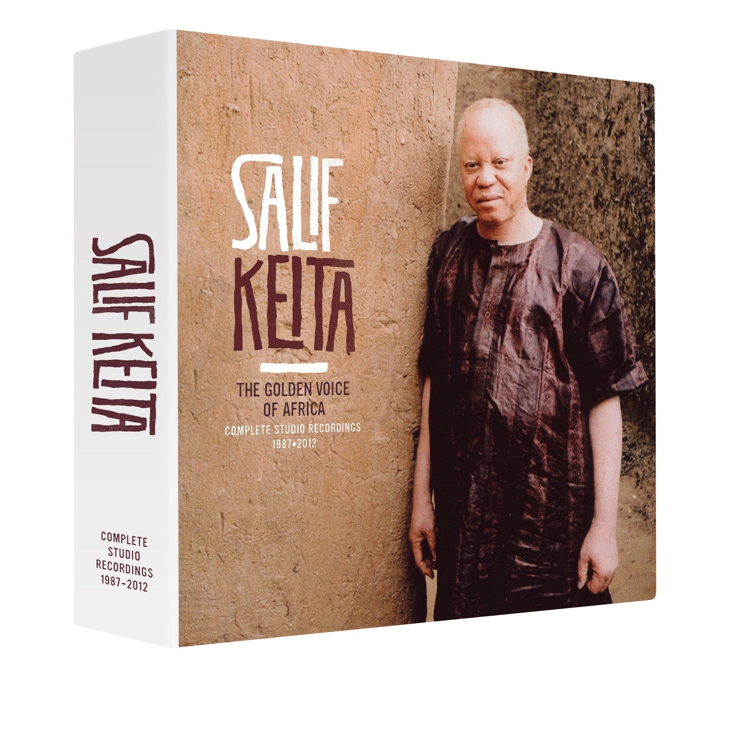 Salif Keita The Golden Voice Of Africa: Complete Studio Recordings 1987 - 2012 9-CD-Box (Two-piece lift-off lid box ∙ 56pp booklet ∙ Original jackets) 422384