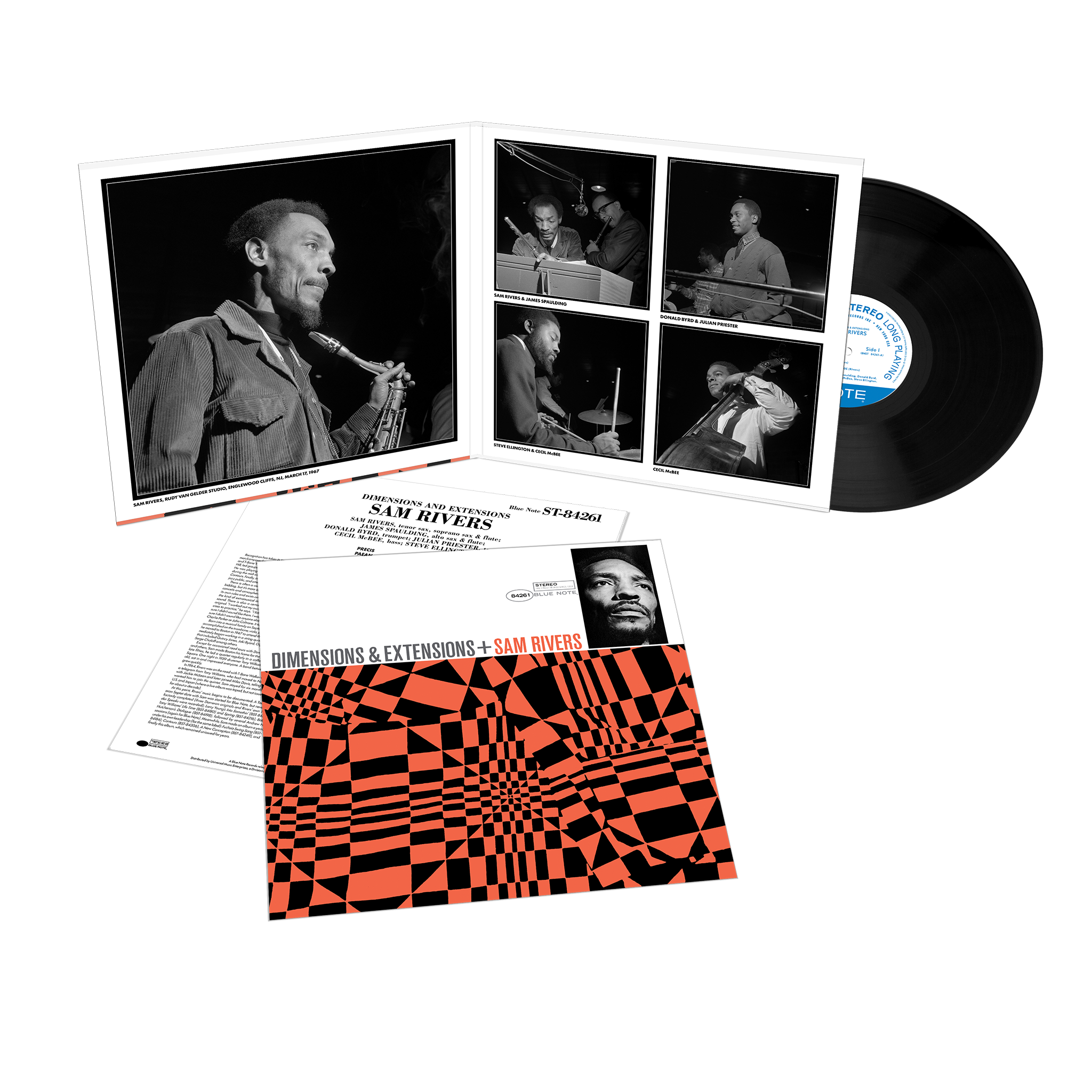 Sam Rivers Dimensions & Extensions Tone Poet Vinyl 452673