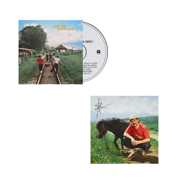 Sam Tompkins - are we gonna sing? (CD + signed art card )