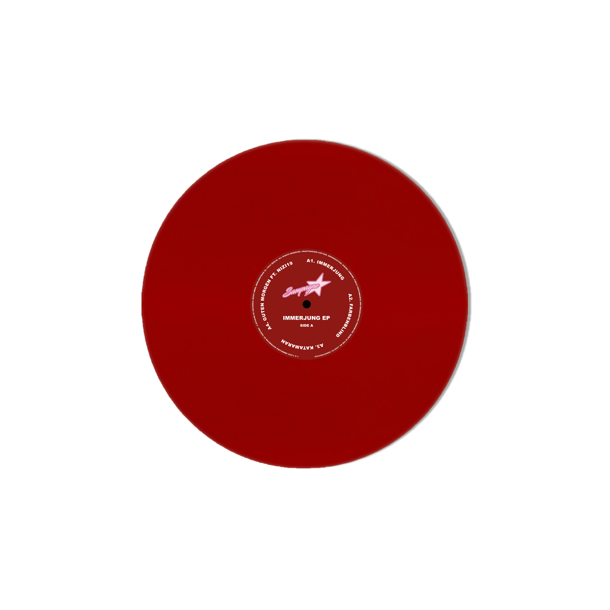 Sampagne immerjung EP Exclusive Limited Signed Coloured Vinyl 12" 403679