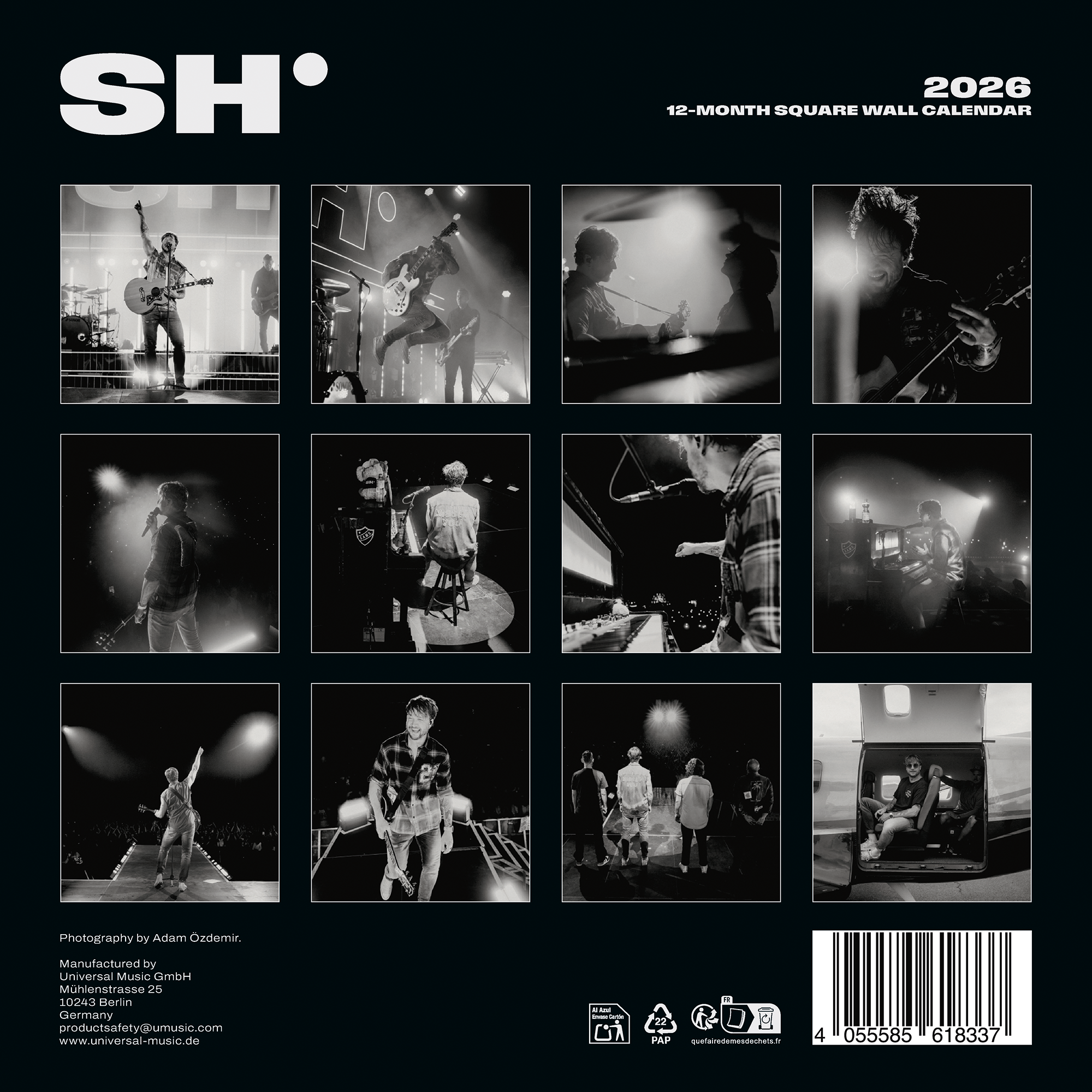 Samu Haber Samu Haber 2026 Kalender 429822