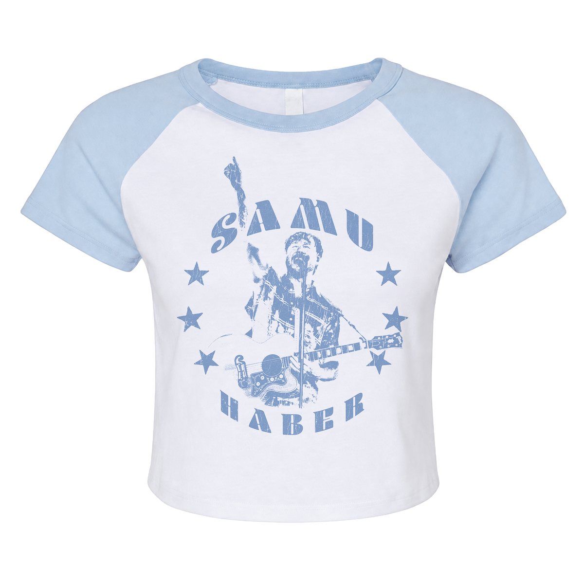 Samu Haber vintage rocker Girlie Shirt 458275