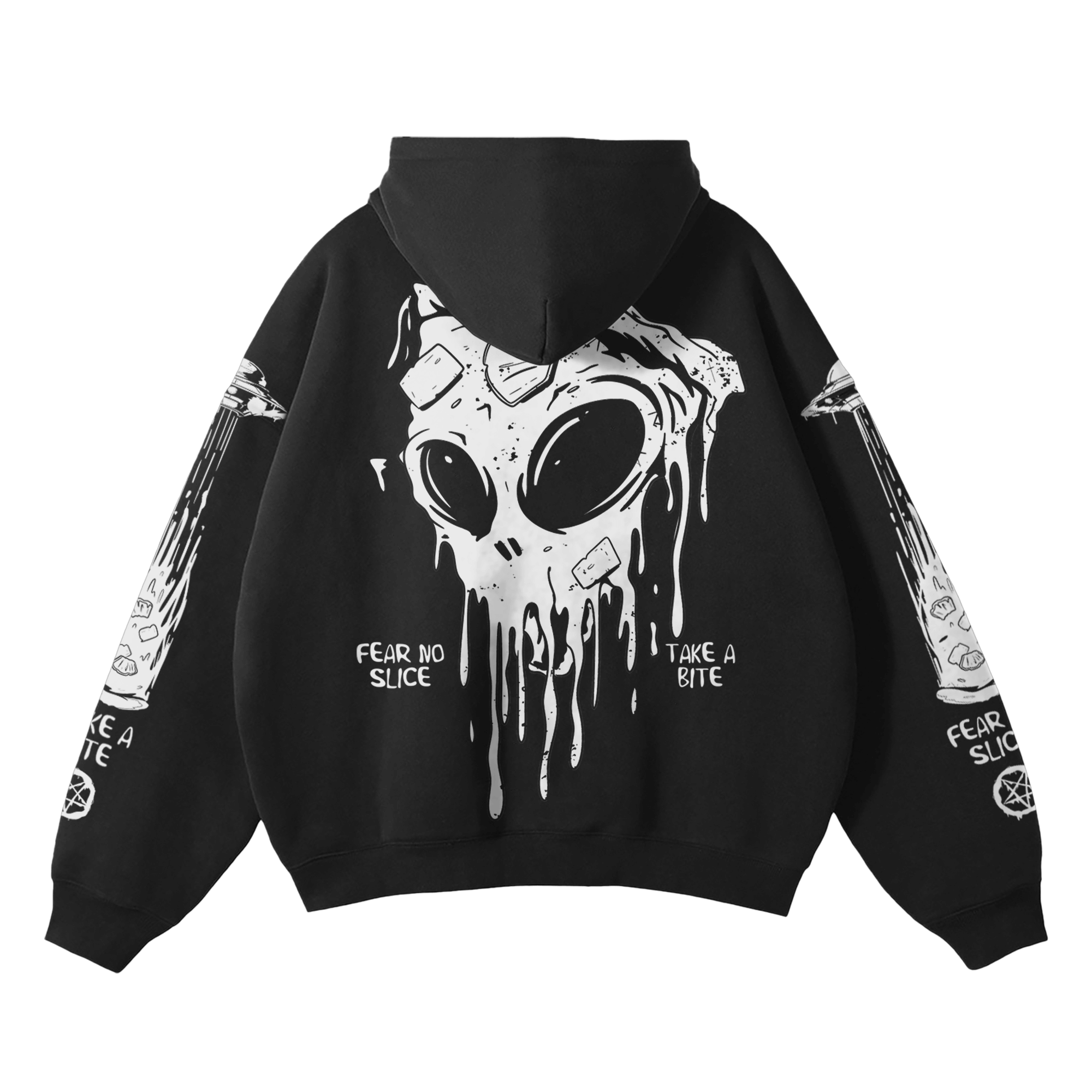 Samurai Pizza Cats Alien Slice Hoodies 417280