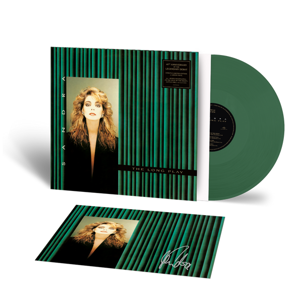 Sandra - The Long Play (40th Anniversary) (Limitierte Grüne Vinyl LP + Signierte Art Card)