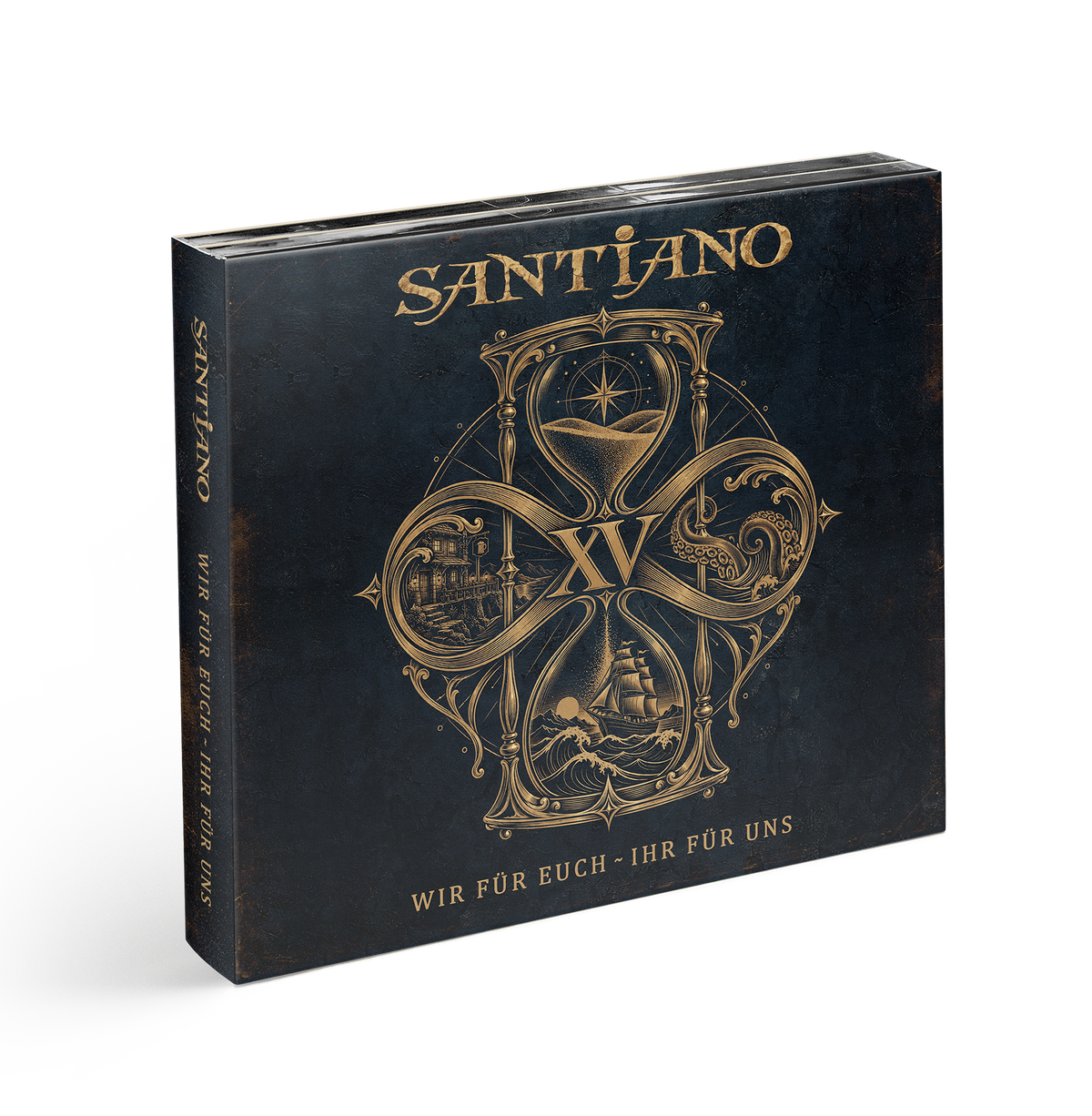 Santiano 15 Jahre Santiano: Wir für euch, ihr für uns“ Deluxe 2CD + DVD 463259