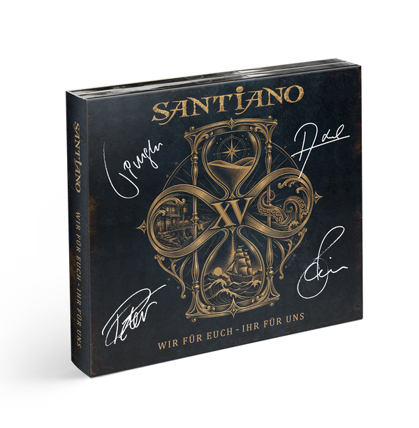 Santiano - 15 Jahre Santiano: Wir für euch, ihr für uns (Signierte Deluxe 2CD + DVD)