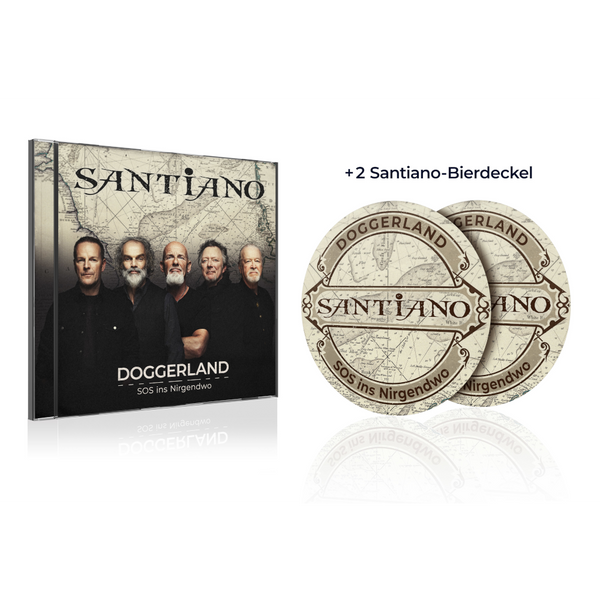 Santiano - Doggerland - SOS Ins Nirgendwo (CD + 2 Bierdeckel)