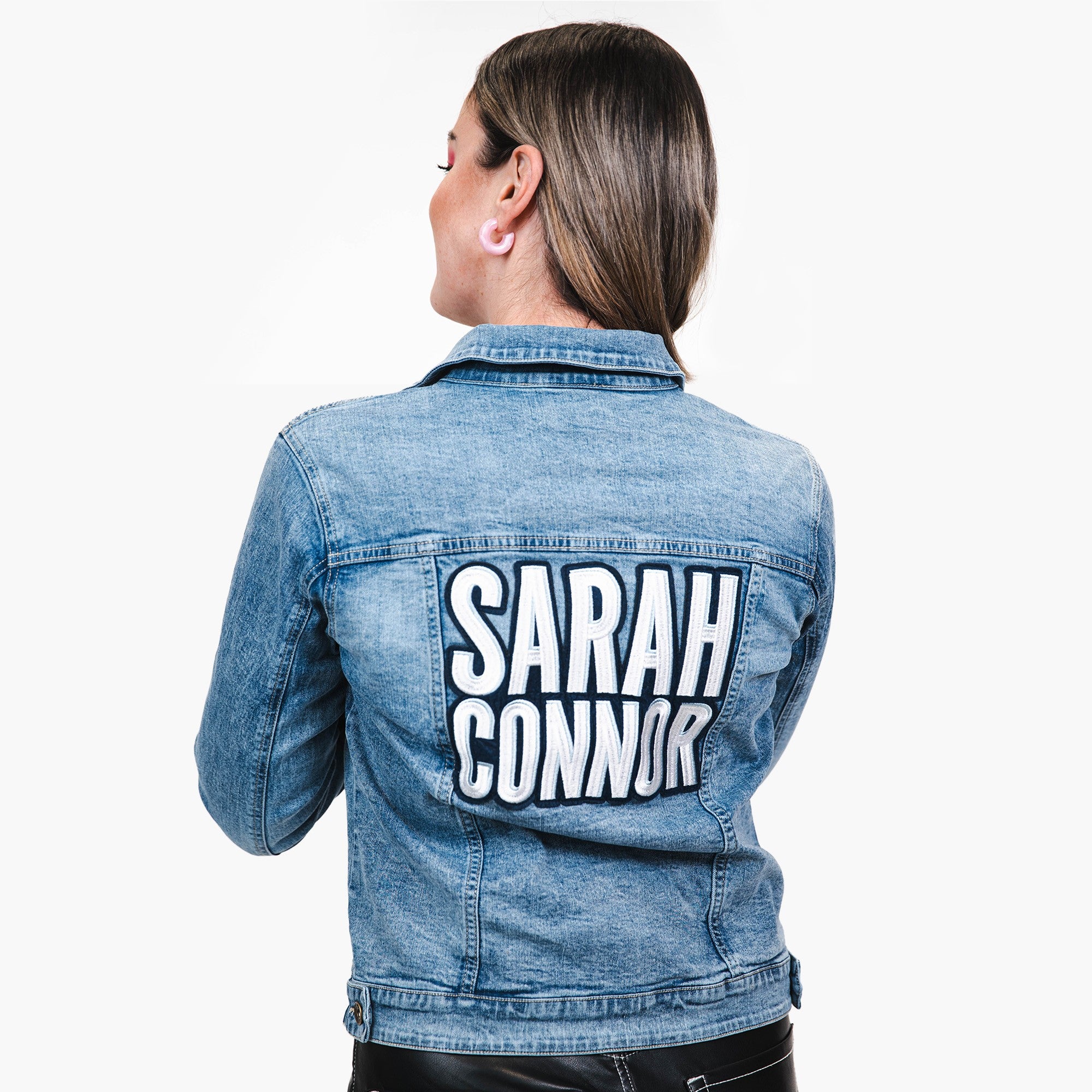 Sarah Connor FREIGEISTIN Deluxe CD + Fanpass + Jeansjacke + Patchset 409207