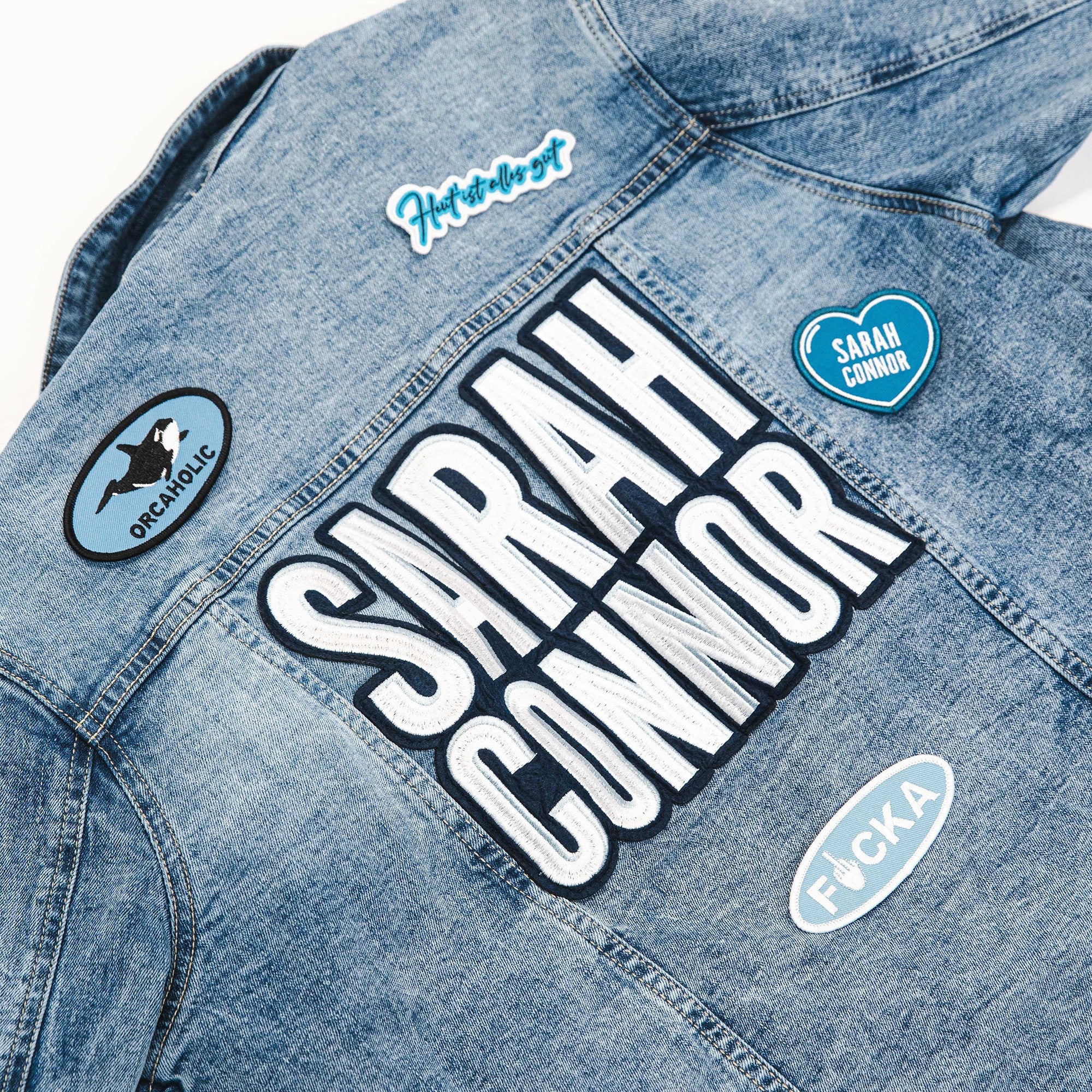 Sarah Connor FREIGEISTIN Pearl Northern Light Vinyl 2LP + Fanpass + Jeansjacke + Patchset 409213