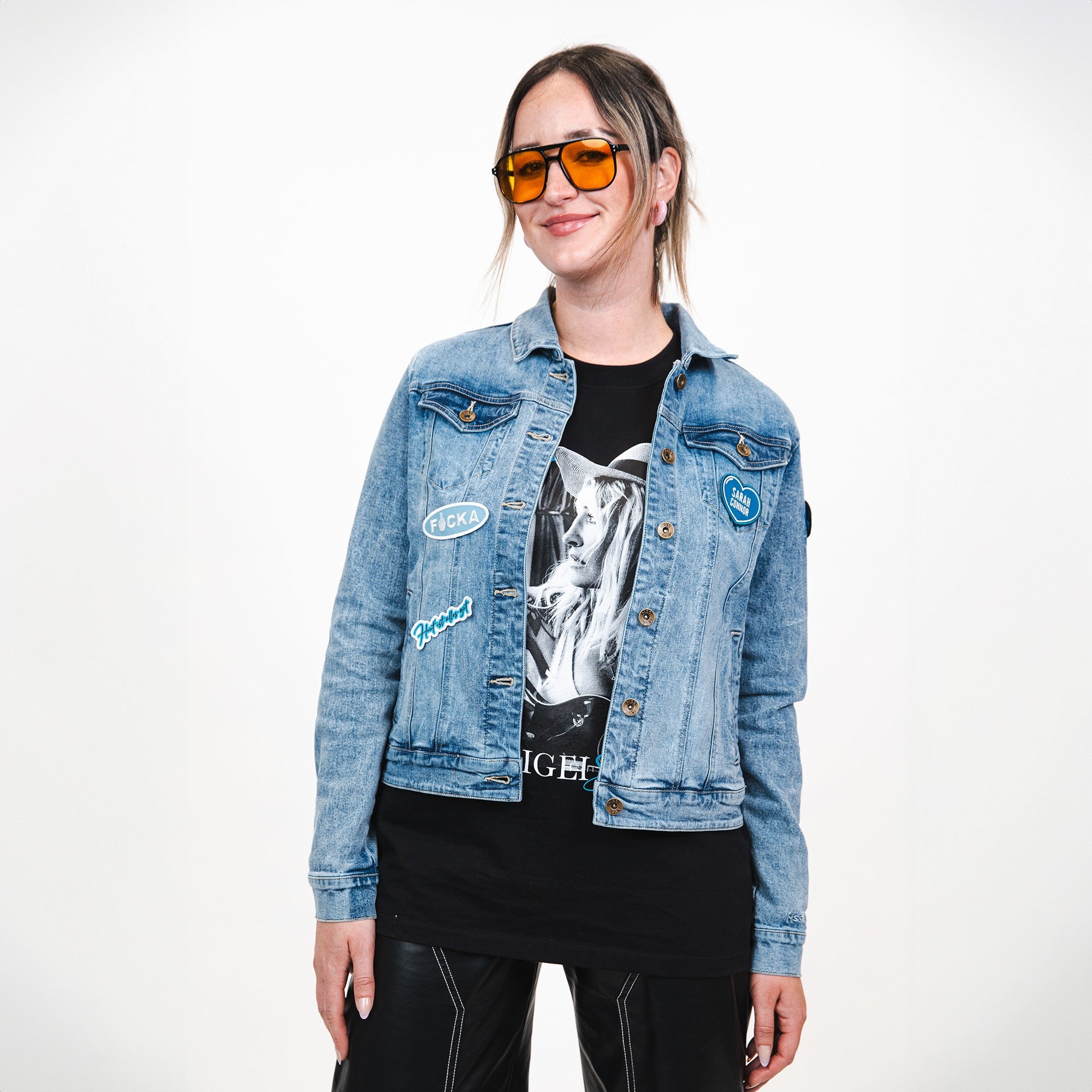 Sarah Connor FREIGEISTIN Pearl Northern Light Vinyl 2LP + Fanpass + Jeansjacke + Patchset 409209