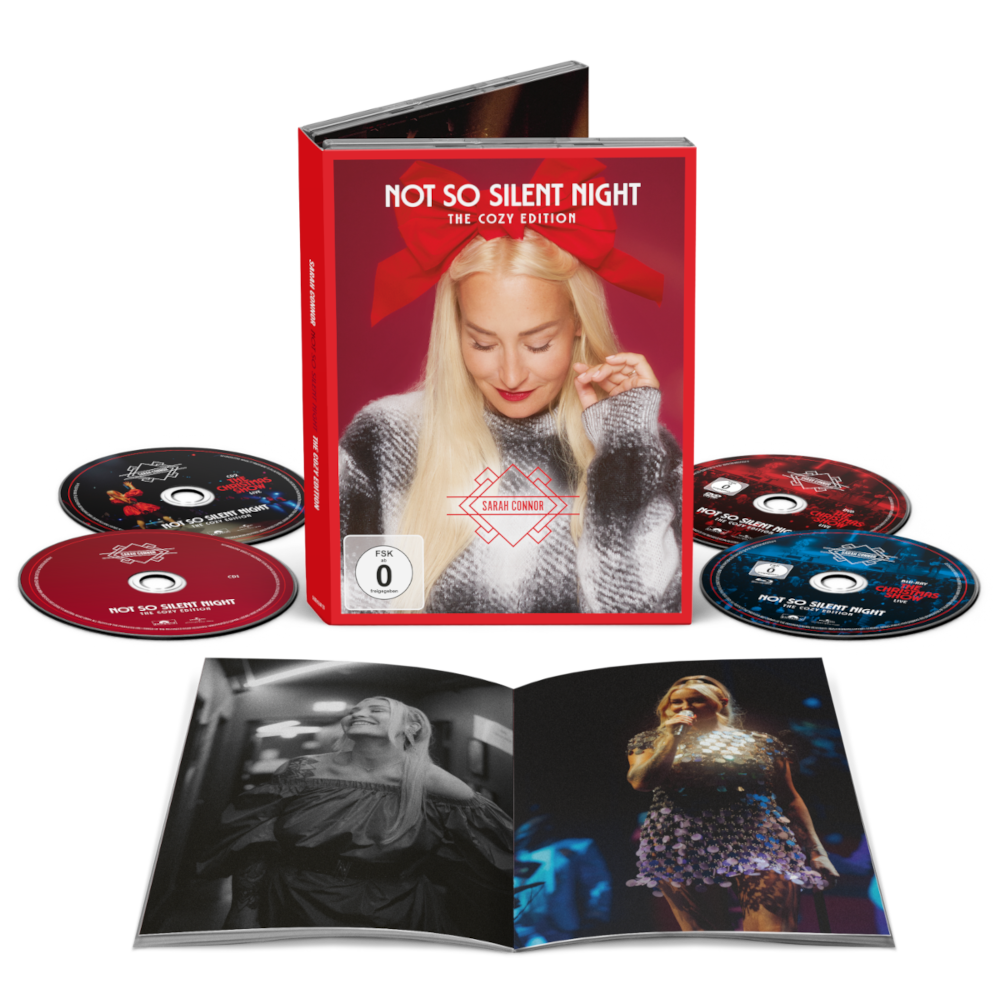 Sarah Connor Not So Silent Night 2CD/DVD/Blu-Ray + Schaltuch 334037