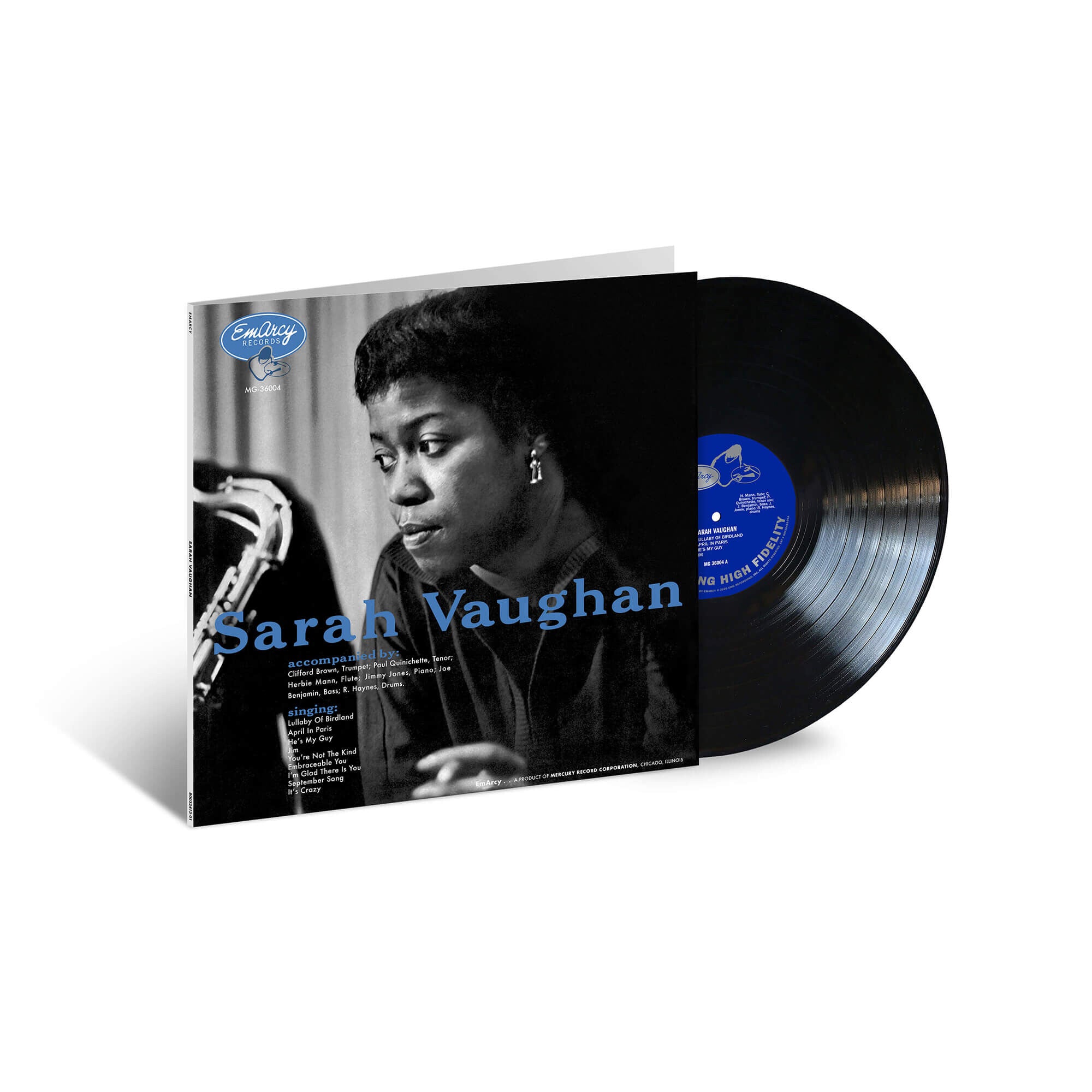Sarah Vaughan & Clifford Brown Sarah Vaughan Acoustic Sounds Vinyl 166917