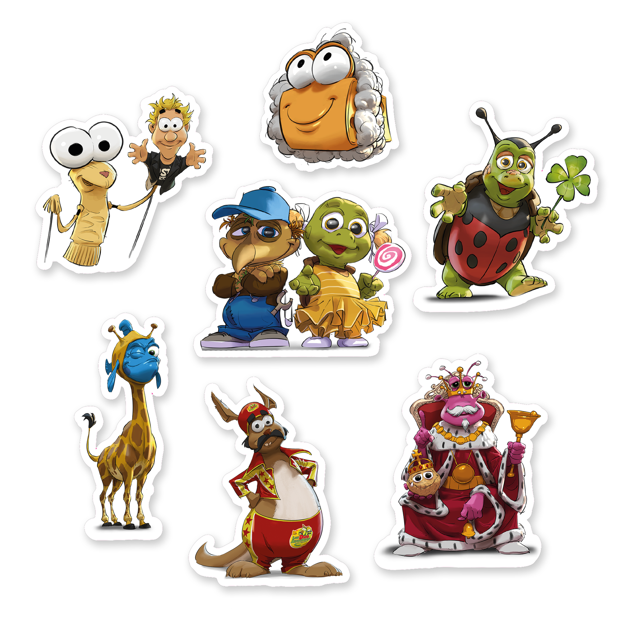 Sascha Grammel Wünsch Dir Was - Magnet Set 7 Stück Kühlschrank Magneten 339081