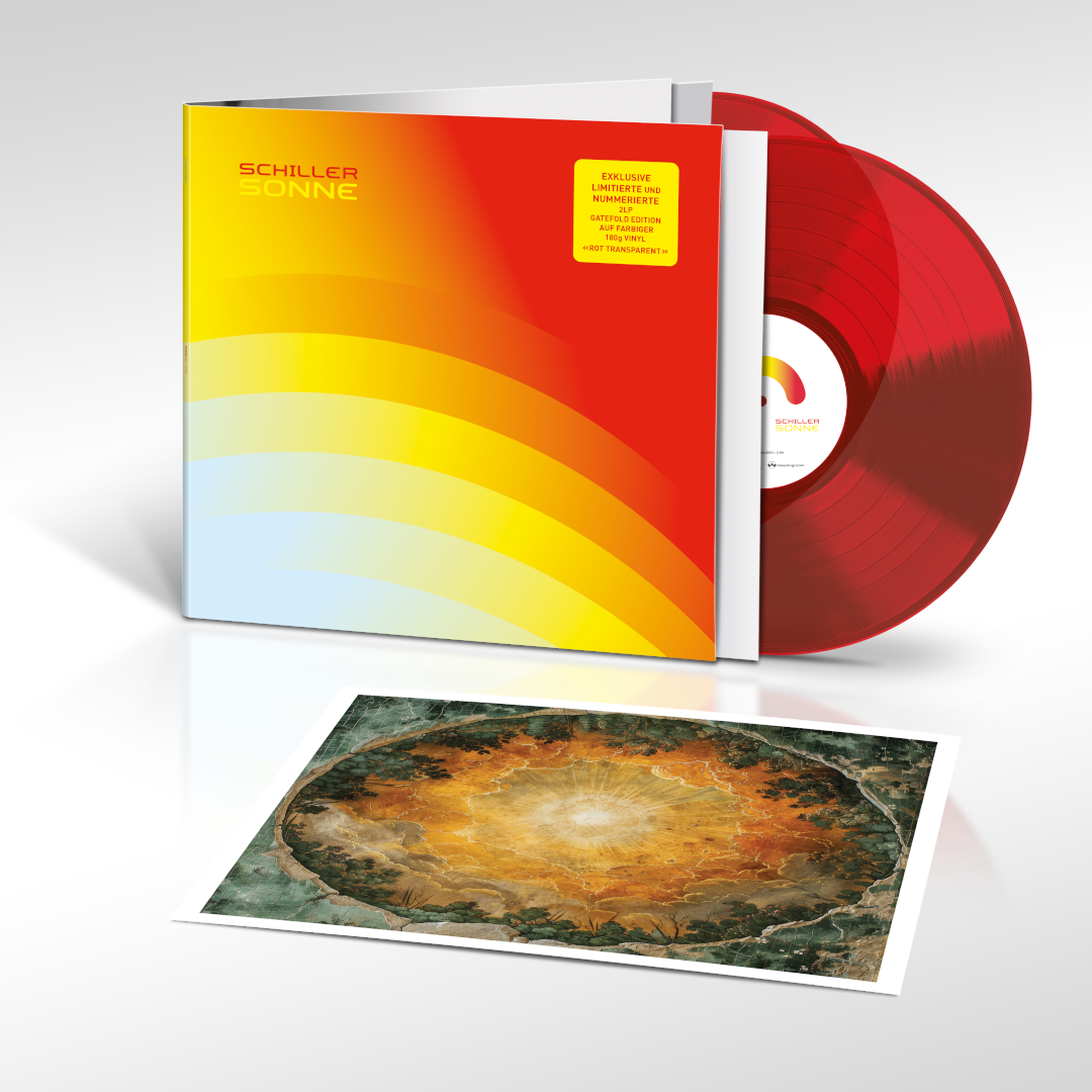 Schiller Sonne Limitierte Nummerierte Rote 2LP + Signierter Artprint 367247