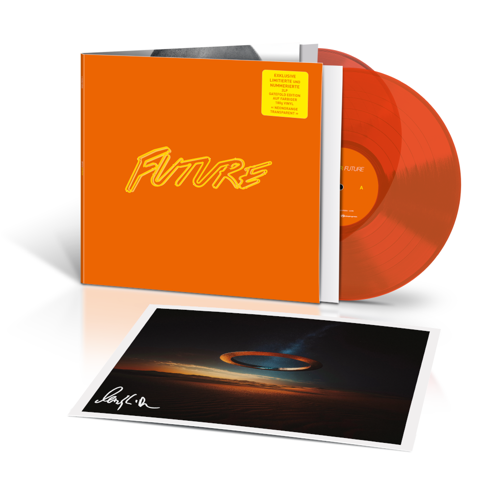 Schiller Future II Ltd. Neonorange Transp. 2LP + Signierter Artprint 398245