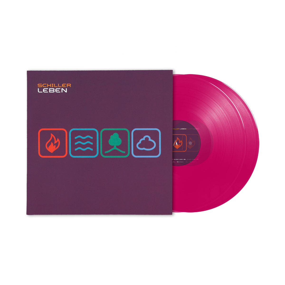 Schiller Leben Limitierte Nummerierte Violett Transparente 2LP 302017